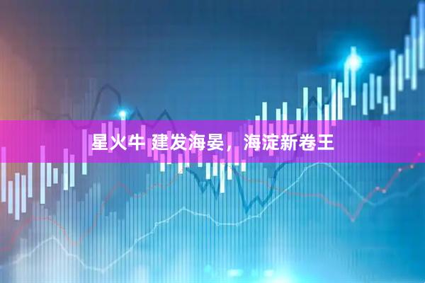 星火牛 建发海晏，海淀新卷王